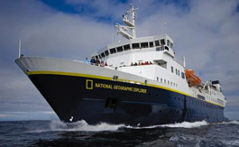 National Geographuc Explorer ship