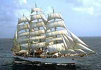 Sea Cloud sailing ship